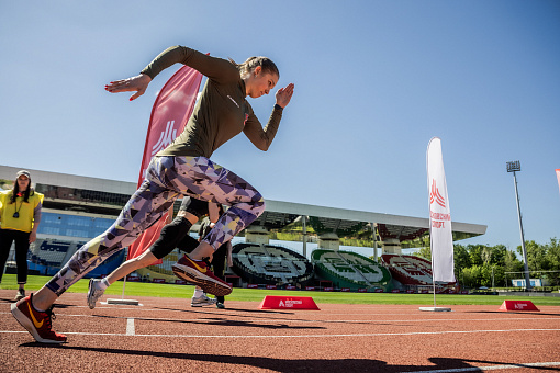 Эстафета ГТО в рамках весеннего Фестиваля ГТО